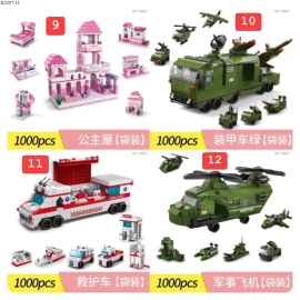 SET LEGO 1000 CHI TIẾT HÌNH XE, MÁY BAY Sỉ 136k/1 bộ