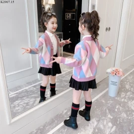 ÁO KHOÁC CARDIGAN BÉ  Si 118k/1 chiếc