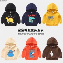 ÁO HOODIE CHO BÉ Si 68k/1 chiếc