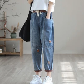 QUẦN BAGGY JEAN NỮ  si 143k/1 chiếc