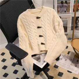 ÁO CARDIGAN LEN VẶN THỪNG Si 121k/1 chiếc