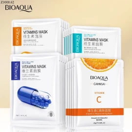 Mask Vitamin C nhà Bioaqua Si 97k/1 set 40 miếng mix 4 mẫu