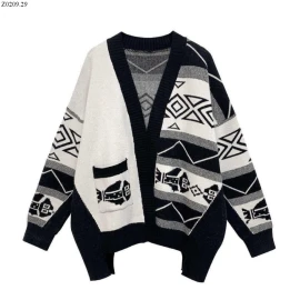 ÁO KHOÁC CARDIGAN PHỐI MÀU si 140k/1 chiêc