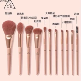 Set 11 món trọn bộ trang điểm 3CE MAKEUP BRUSH si 162k/1 bộ 