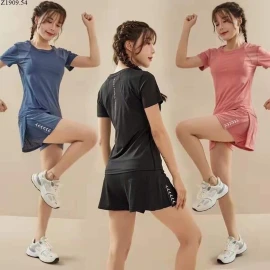 BỘ TẬP GYM QUẦN SHORT NỮ Si 169k/1 bộ