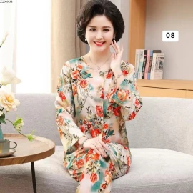 BỘ LANH DÀI TAY NỮ TRUNG NIÊN Si 128k/1 bộ