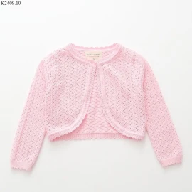 ÁO CARDIGAN CROP TOP BÉ GÁI  Si 112k/1 chiếc