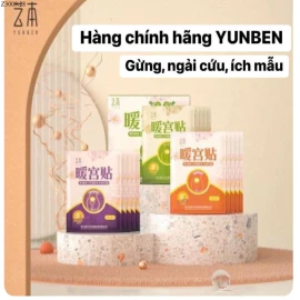 MIẾNG DÁN GIỮ NHIỆT HỖ TRỢ GIẢM ĐAU BỤNG KINH Si 52k/1 set 20 miếng mix màu