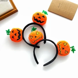 BỜM XINH HALLOWEEN Si 39k/1 set 2 chiếc mixx màu 