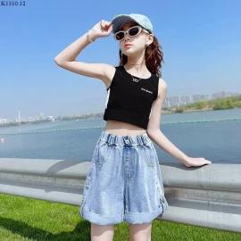 QUẦN SHORT JEAN LỬNG BÉ GÁI SZ ĐẠI Si 114k/1 chiếc