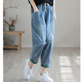 QUẦN BAGGY JEAN NỮ  si 145k/1 chiếc