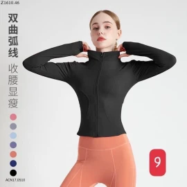 ÁO TẬP YOGA DÀI TAY CHO NỮ  Si 115k/1 chiếc