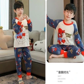 BỘ DÀI MẶC NHÀ SIÊU NHÂN BÉ TRAI Si  Size 8-16: 124K;   Size S-Xl :  134K