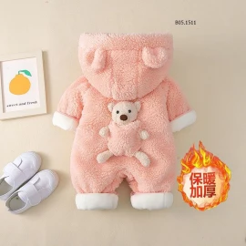 BODYSUIT LÔNG GẤU CUTE CHO BÉ  Sỉ 200k