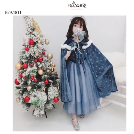 SET NÀNG ELSA  - Sỉ 290k/set váy kèm choàng