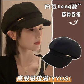 Mũ nồi beret nữ phong cách Hàn Quốc Sỉ 60k