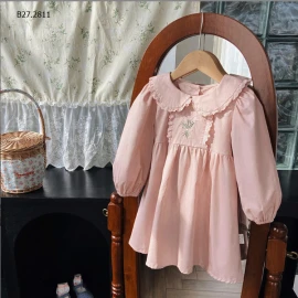 VÁY BABYDOLL DÀI TAY CHO BG - Sỉ 148k