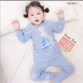 BỘ COTTON ELSA BÉ GÁI  - Sỉ 110k