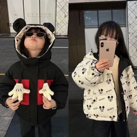 ÁO KHOÁC 2 MẶT MICKEY CHO BÉ - sz 90-120 - Sỉ 255k sz 130-140 - Sỉ 275k