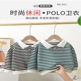 ÁO POLO DÀI TAY BÉ - Sỉ 105k/set 2c