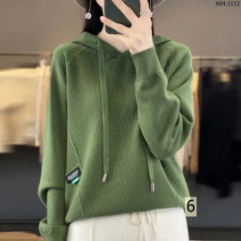 ÁO LEN HOODIE KÈM MŨ  Sỉ 169k