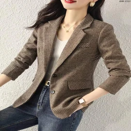 ÁO BLAZER KẺ sỉ 260k