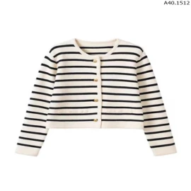 Áo Cardigan len kẻ ngang trendy sỉ  157k/chiếc