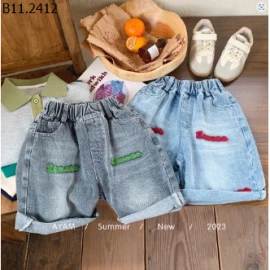 QUẦN SHORT JEAN CHO BÉ TRAI - Sỉ 131k