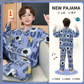 BỘ PIJAMA THU ĐÔNG BÉ TRAI - Sỉ 134k