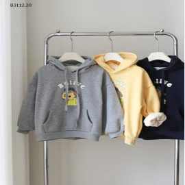 ÁO HOODIE CHO BÉ HÃNG AMBBKIDS - Sỉ 170k