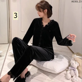 BỘ NHUNG PIJAMA  Sỉ 160k