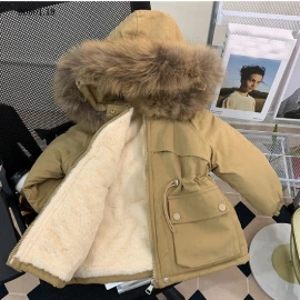 Parka LÓT LÔNG BÉ GÁI  - Sỉ 263k