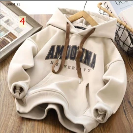 ÁO HOODIE CHO BÉ LÓT NỈ   - Sỉ mẫu 1-2: 132k Mẫu 3-4: 123k