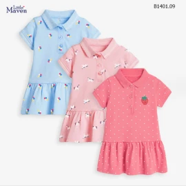 VÁY LIỀN CHO BÉ HÃNG LITTLE MAVEN - Sỉ 131k