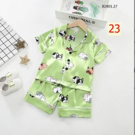 BỘ PIJAMA NGẮN TAY CHO BÉ -sỉ sz 80-110     105k/chiếc           sz 120-160   125k/chiếc