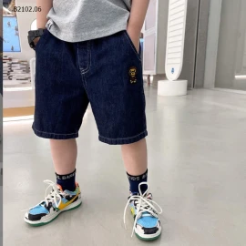 QUẦN SHORT JEAN CHỈ NỔI TÚI HỘP -sỉ 132k/chiếc 