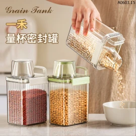 HỘP ĐỰNG HẠT KHÔ CÓ CỐC ĐONG sỉ  1300ml : 74k/hộp            1800ml : 79k/hộp