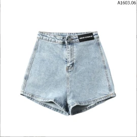 QUẦN SHORT DENIM LƯNG CAO CHO NỮ sỉ 98k/chiếc