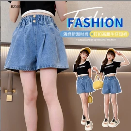 QUẦN SHORT JEAN CHO BÉ  GÁI SZ ĐẠI - Sỉ 115k