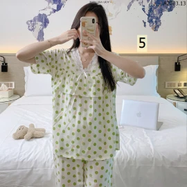 BỘ COTTON HOẠ TIẾT CHO NỮ sỉ 150k/bộ 