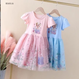 VÁY ELSA BÉ GÁI CUTEEEE - Sỉ 110k