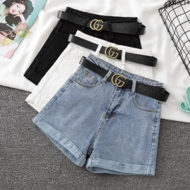 QUẦN SHORT JEAN CẠP CAO NỮ sỉ 98k/chiếc