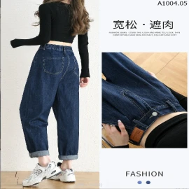 Quần jean baggy cạp chun sau sỉ 143k/chiếc