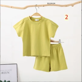 BỘ COTTON TRƠN MÀU -sỉ 118k/bộ 