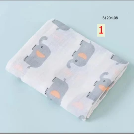 SÉT 3 KHĂN TẮM SỢI TRE MUSLIN -sỉ 120k/set 3c