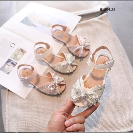 SANDAL NƠ ĐÁ BÉ GÁI  - Si sz 23-30: 129k          31-36: 135k