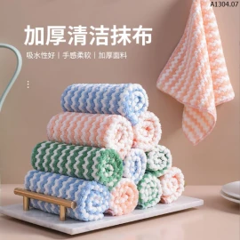 SÉT 20 CHIẾC KHĂN LAU BẾP MẪU MỚI sỉ 95k/set 20c mix màu