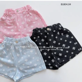 QUẦN SHORT CHO BÉ GÁI -sỉ 143k/chiếc