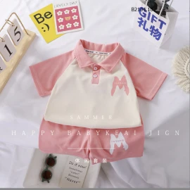 Bộ polo khoẻ khoắn năng động cho bé yêu-sỉ  Sz 80-120 : 68k/bộ           Sz 130-160 : 87k/bộ 