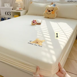 BỘ GA TRẢI GIƯỜNG POLY MICKEY THÊU sỉ Sz 120*200 : 225k/bộ               150*200 : 240k/bộ               180*200 : 258k/bộ     200*220 : 270k/bộ